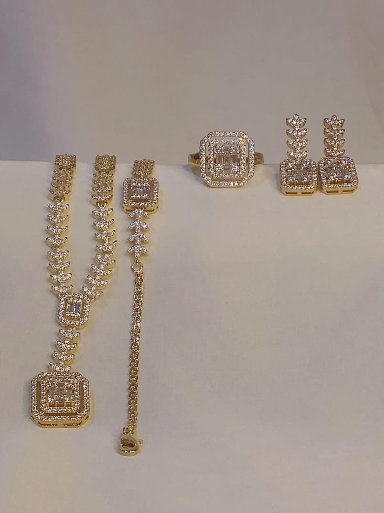 Ensemble de Bijoux Or et Diamants